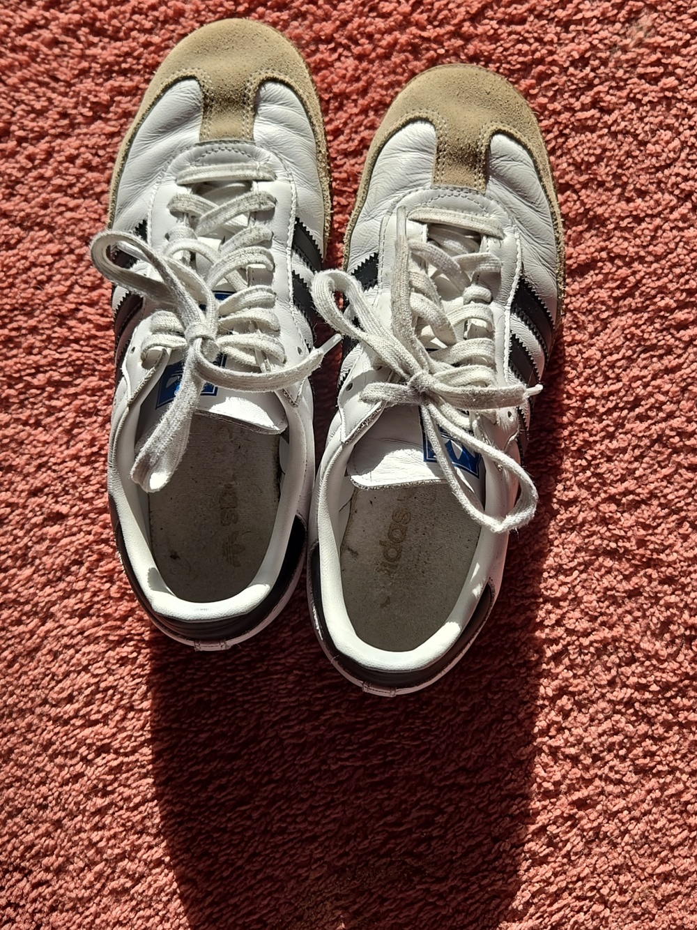 Adidas Samba Black And White Womens 8.5